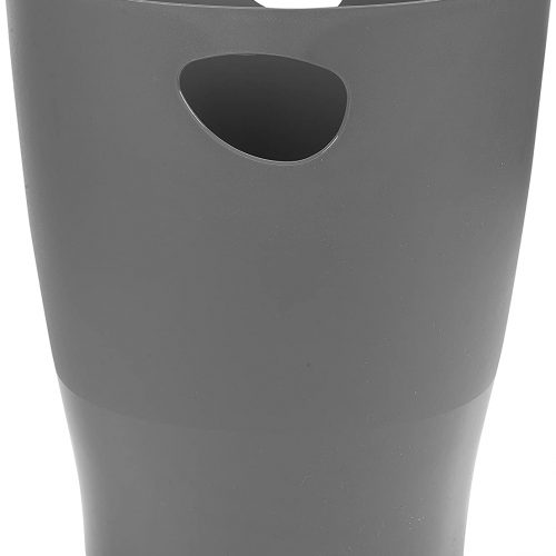 Grigio Verde Uni EN 840 Mobil Plastic Bidone carrellato per la Raccolta differenziata rifiuti 240 Lt per Uso Esterno 